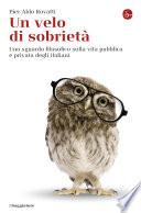 Un velo di sobrietà