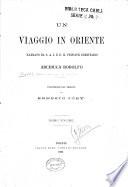 Un viaggio in Oriente