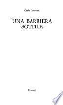 Una barriera sottile