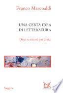 Una certa idea di letteratura