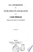 Una conversazione del curato evangelico con i suoi popolani storia di sei giorni e avvertimenti