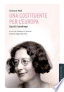 Una costituente per l'Europa