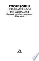 Una democrazia per gli italiani