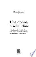 Una donna in solitudine