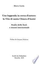 Una leggenda in cerca d'autore: la Vita di santa Chiara d'Assisi