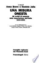 Una misura onesta