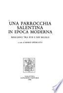 Una Parrocchia salentina in epoca moderna