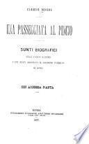 Una passeggiata al Pincio. Sunti biografici degli uomini illustri i cui busti il giardino pubblico di Roma