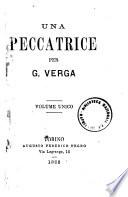 Una peccatrice per G. Verga