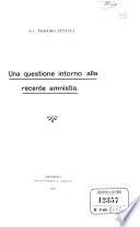 Una questione intorno alla recente amnistia