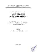 Una regione e la sua storia