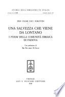 Una salvezza che viene da lontano