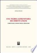 Una teoria comunitaria dei diritti umani