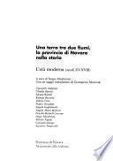 Una terra tra due fiumi, la provincia di Novara nella storia
