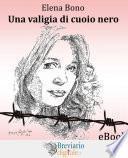Una valigia di cuoio nero