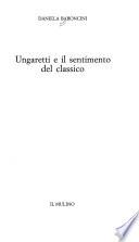 Ungaretti e il sentimento del classico