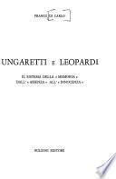 Ungaretti e Leopardi