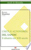 Unità e autonomia del sapere