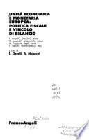 Unità economica e monetaria europea