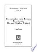Uno scienziato nella Toscana del settecento