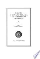 Uomini e civiltà agraria in territorio veronese: Secoli xviii-xx