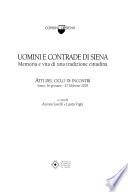Uomini e contrade di Siena