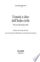 Uomini e idee dell'Italia civile