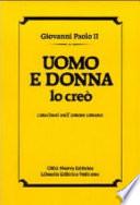 Uomo e donna lo creò