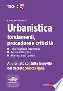 Urbanistica: fondamenti, procedure e criticità