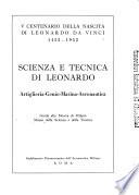 V centenario della nascita di Leonardo da Vinci, 1452-1952