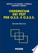 Vademecum dei test per O.S.S. e O.S.S.S.