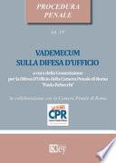 Vademecum sulla difesa d'ufficio