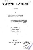 Valenzia Candiano racconto di Giuseppe Rovani