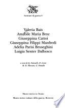 Valeria Bais, Amabile Maria Broz, Giuseppina Cattoi, Giuseppina Filippi Manfredi, Adelia Parisi Bruseghini, Luigia Senter Dalbosco