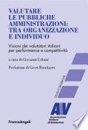 Valutare le pubbliche amministrazioni: tra organizzazione e individuo. Visioni dei valutatori italiani per perfomance e competitività