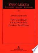 Varietà dialettali microareali della Costiera Amalfitana