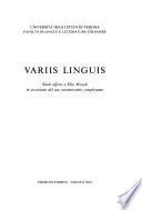 Variis linguis