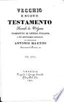 Vecchio e Nuovo Testamento secondo la Volgata