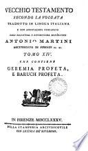 Vecchio (Nuovo) Testamento secondo la Volgata tr. e con annotazioni dichiarato dall'illustriss. monsignore A. Martini