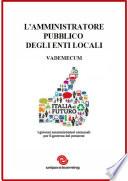 Vedemecum dell'Amministratore Locale