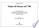 Vedute di Firenze nel '700