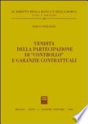 Vendita della partecipazione di controllo e garanzie contrattuali