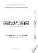 Veneziani in Levante