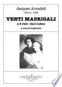 Venti madrigali a 4 voci dal I libro
