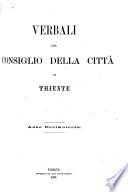 Verbali del Consiglio della Città di Trieste