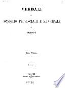 Verbali del Consiglio della Città di Trieste