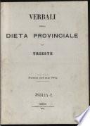 Verbali della Dieta Provinciale di Trieste