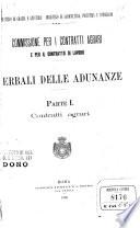 Verbali delle adunanze