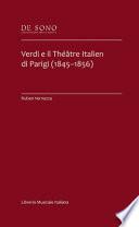 Verdi e il théâtre italien di Parigi (1845-1856)