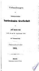 Verhandlungen der Schweizerischen Naturforschenden Gesellschaft